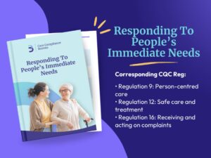 Care Homes (CH NH) Responding To People’s Immediate Needs